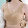 Sujetador sin costuras y antiflacidez para mujer, ajustable, de copa completa, de talla grande