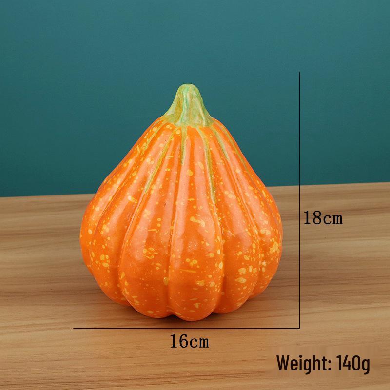 Pumpkin Harvest Festival Props: Farmhouse Halloween Decoration for Mall Displays and Room Ornaments