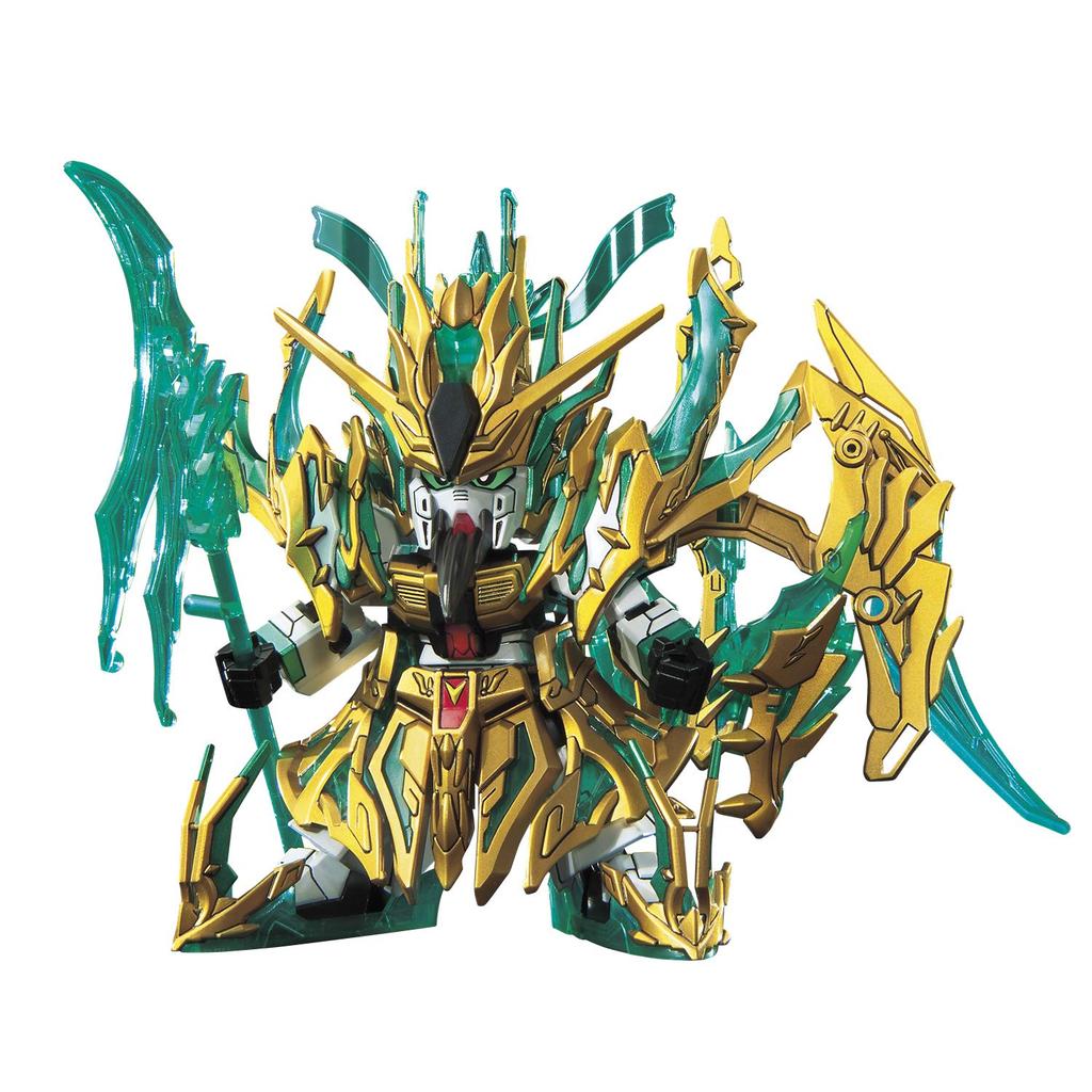 SD Gundam Sangoku Soketsuden Warrior Guan Yu Yunchang Nu Gundam plastic model BAS5058933 Pre-colored