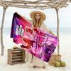 Gta Customizable Name Beach Towel High Absorbency & Quick-Dry Suitable for Sports Travel Swimming Yoga Bathroom Beach And Pool