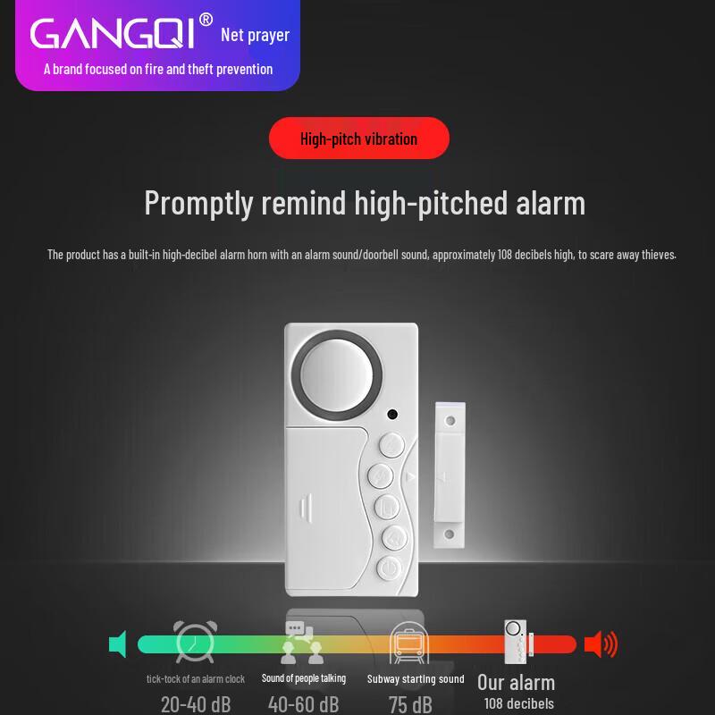 

Gangqi Smart Door Window Sensor Alarm