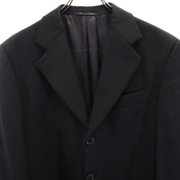 FENDI made in Italy Long sleeve 100% wool tailored jacket 46 black Men's Used