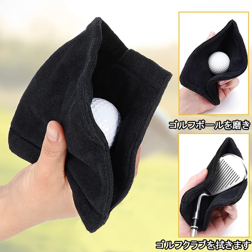 HLNWPJYCX Golf Towel Golf Ball Wipe Ball Cleaner Portable Climbing