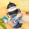 Cartoon Childrens Plastic Cup With Straw And Heat Resistant Material For Outdoor Use