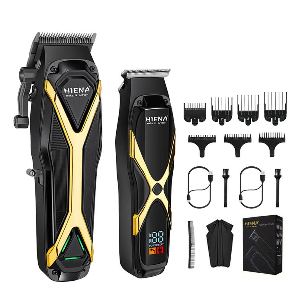 Professional Hair Clippers for Men Premium Home Haircut Kit Cordless Hair Cutting Clippers and Trimmers Set Trimmer for Men