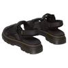 Dr. Martens Fabric Minimalist Comfortable Versatile Beach Sandals Unisex Sandals Black 31560001