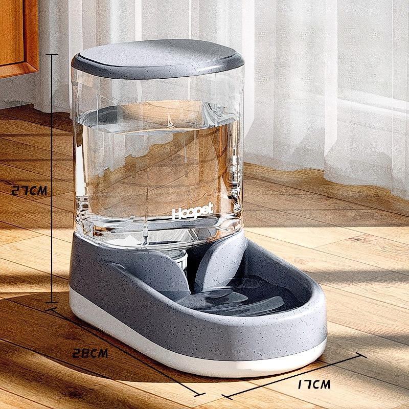 2026 New 3.8L Large Capacity Automatic Pet Water Dispenser Gravity Flow Cat Dog Drinking Fountain Non Electric BPA Free Plastic KTY