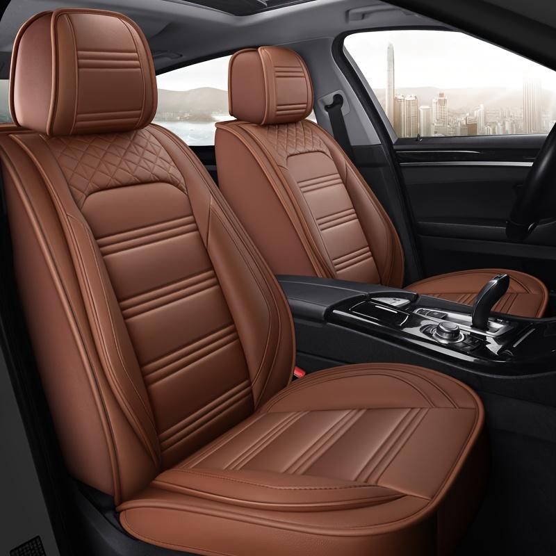 5 Seats Car Seat Cover, Breathable Full Surround Auto Front Rear Seat Cushion, Vehicle Seat Protector-4Seasons Universal Size Car Accessories