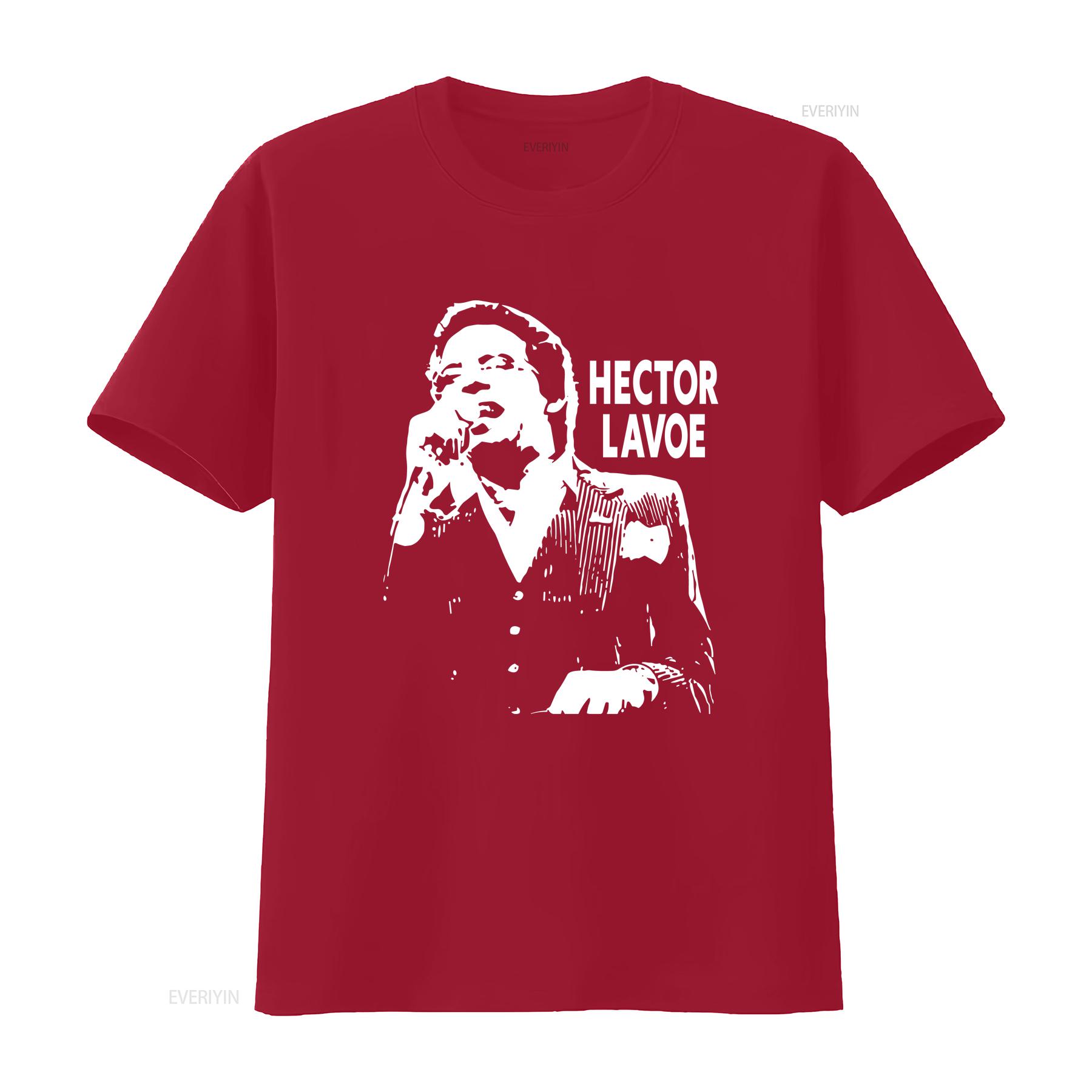 

NEW Hector Lavoe T Shirt Color HOT Dad Mom 4th Of July vintage Washed graphic Comfortable Slightly Stylish streetwear Versatile S