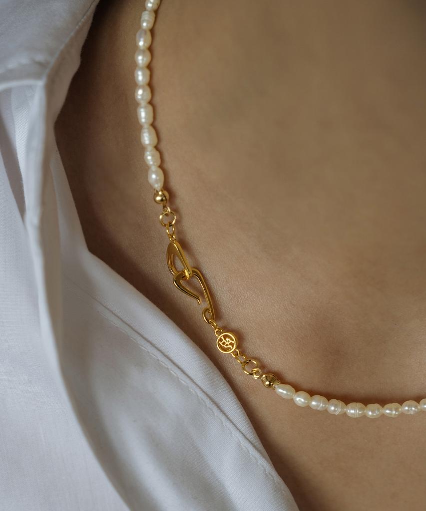 Has [Renewal] Lv039 Classic Freshwater Pearl Necklace