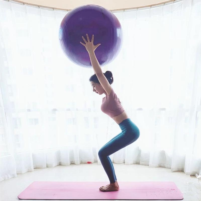 Durable Multi-color PVC Yoga Ball for Fitness and Weight Loss