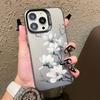 Magnolia Blossom Chinese Style Phone Case for iPhone 17 16 15 14 13 12 11 16E Series Pro Max Plus Double Layer Protection