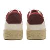 Li Ning 001 BTC 2 Slip Resistant, Abrasion Resistant, Breathable Low Top Skateboard Shoes Unisex White Red AGCV019-1