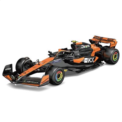 RW Échelle F1 McLaren MCL38 Lando Norris Orange Modèle Réduit Voiture Moulée sous Pression Produit Fini RW5218 1/18 #4 /