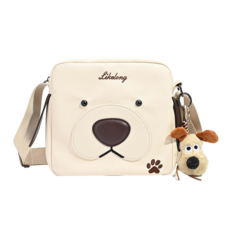 2025 new cartoon cute shoulder casual student versatile foreign style DIY popular Internet celebrity small bag girl bag