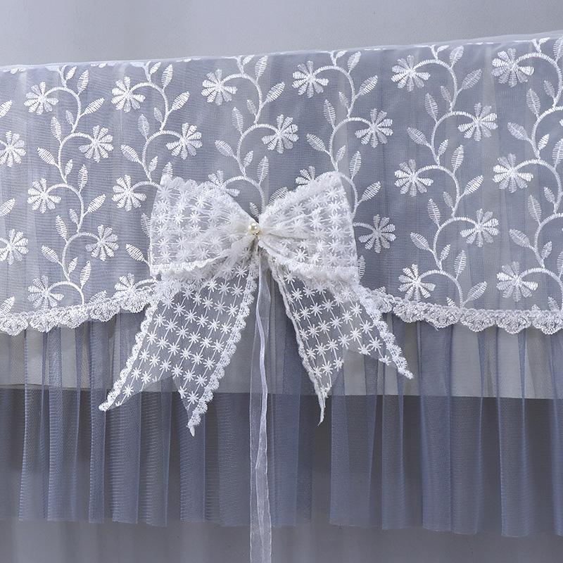 1pc Conditioner Cover Prevent Direct Blowing Bow-Tie Windshield Curtain Hanging Air Dust-proof