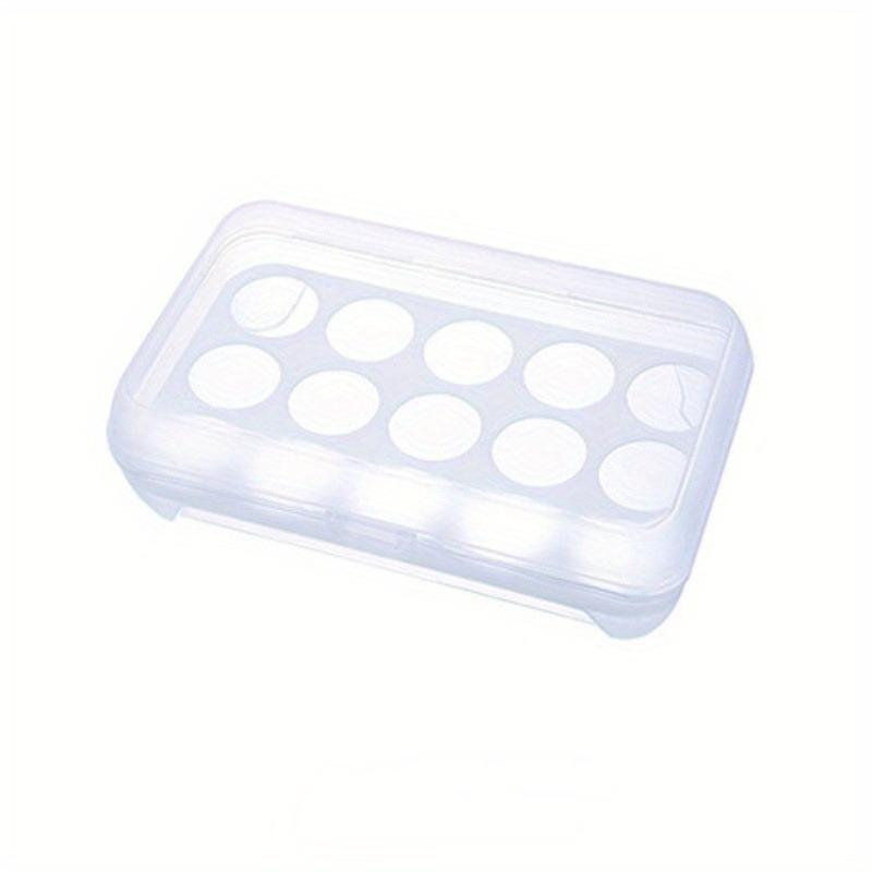 Large Capacity Egg Holder For Refrigerator, Egg Fresh Storage Box For Fridge, Egg Storage Container, Plastic Storage Container