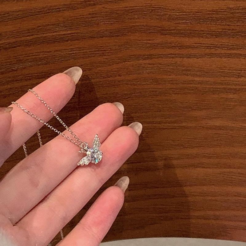 Colares Angel Crown Pass Colar Feminino para Mulheres Charms Moda Vintage Pingente Jóias Acessórios Populares