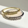 New Half Snake Bracelet 2026 New European and American Gold Zircon Women's Bracelet
