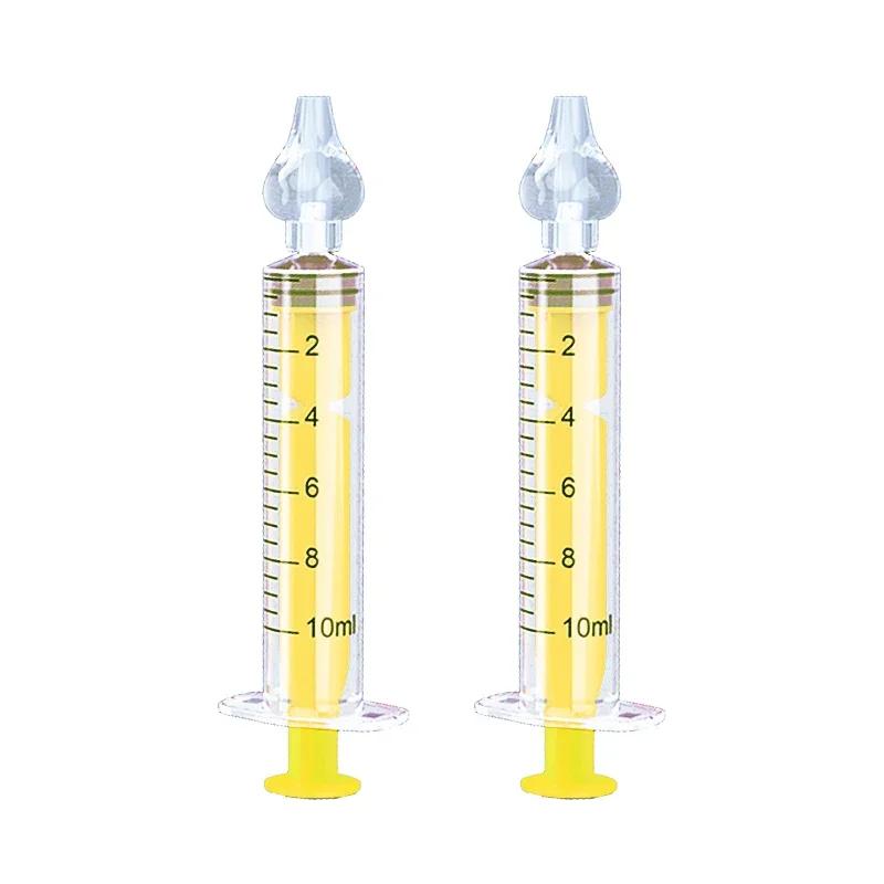 10ML/20ML Baby Nose Cleaner Needle Tube Nasal Aspirator Reusable Baby Rhinitis Nasal Washer Syringe Nasal Irrigator for Children
