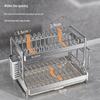 Double Layer Stainless Steel Kitchen Dish Drying Rack