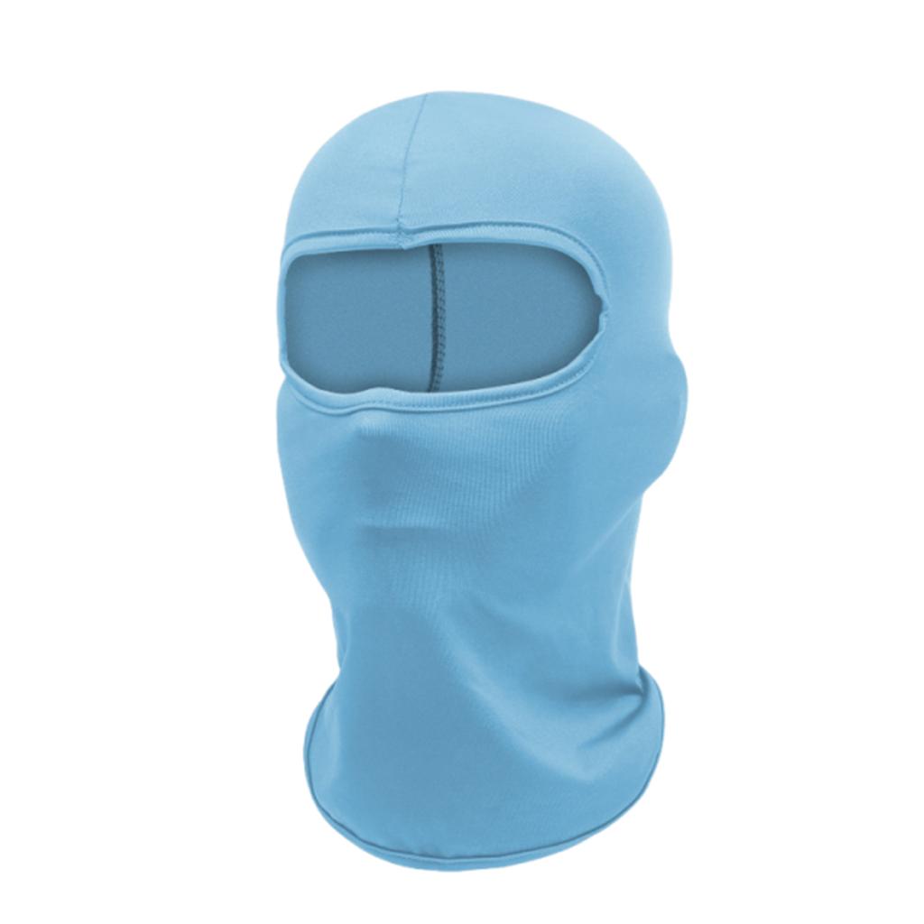 Maschera Balaclava Integrale Tessuto Leggero Traspirante Vestibilità Elastica per Attività Sportive all'Aperto Uomo Donna