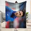 Neymars Ikonischer Haarschnitt Decke Strapazierfähiger Komfort Perfekt für Couch Picknicks Sofa Vier Jahreszeiten Vielseitig Spielerisches Design