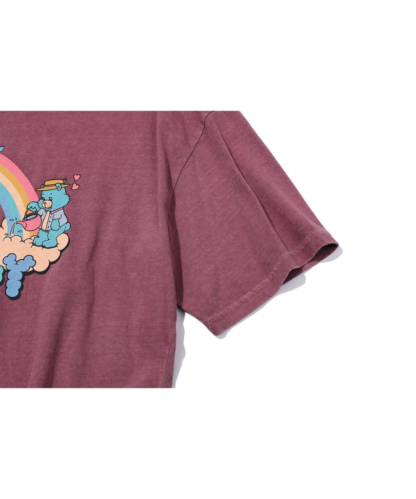 CPGN STUDIO Rain Teddy Pigment Short Sleeve T-Shirt Dusty Pink