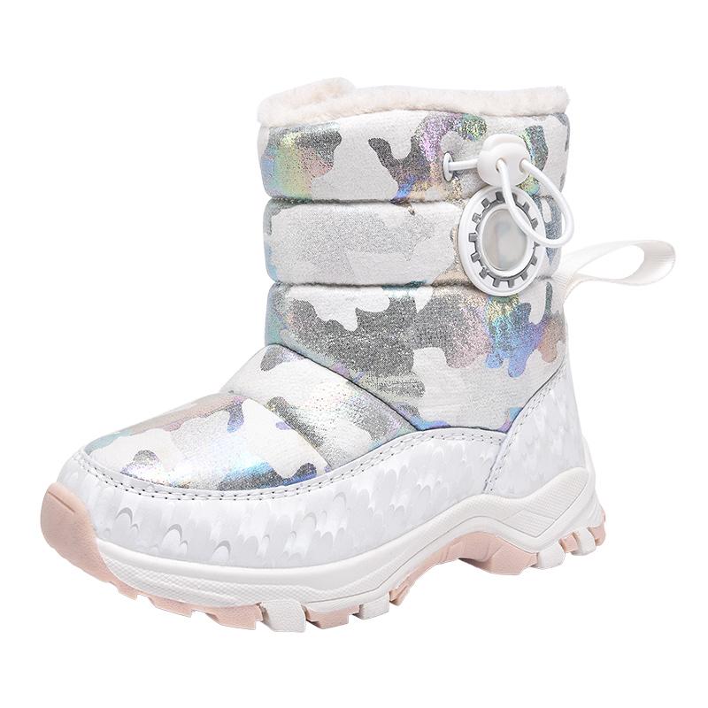 

Sell Girls Boots Children Snow Boots For Boys Fashion Sneakers Winter Kids Warm Snow Boots Sport Fashion Leather Shoes 35