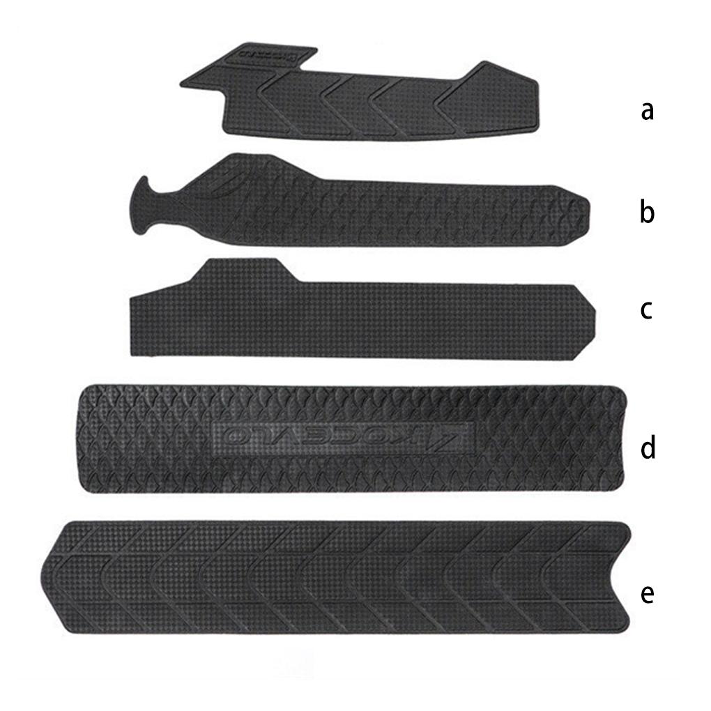Plastic Chain Protection Stickers Frame Protector Chainstay Scratch-Resistant Rustproof Self-Adhesive Cycling Guard