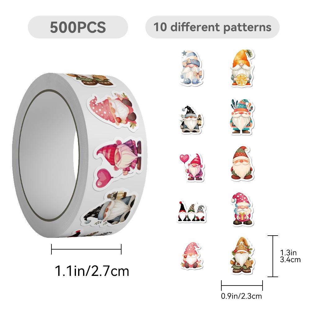 

500 листов/рулон декоративных наклеек с точками для герметизации и поделок