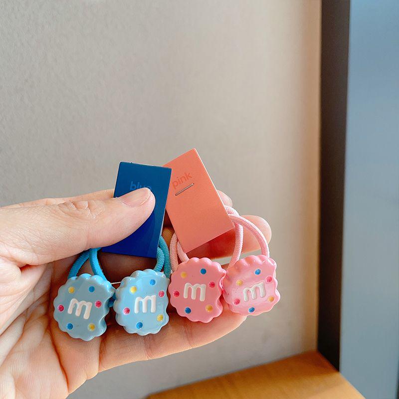 Children's Cute Candy Biscuit Elastic Hair Ties - Baby Hair Accessories