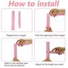 Adjustable Kitchen Turning Sugar Leveling Device Cake Decorating Cake Spatula DIY Food Grade Plastic Cake Kitchen Pastry Tools