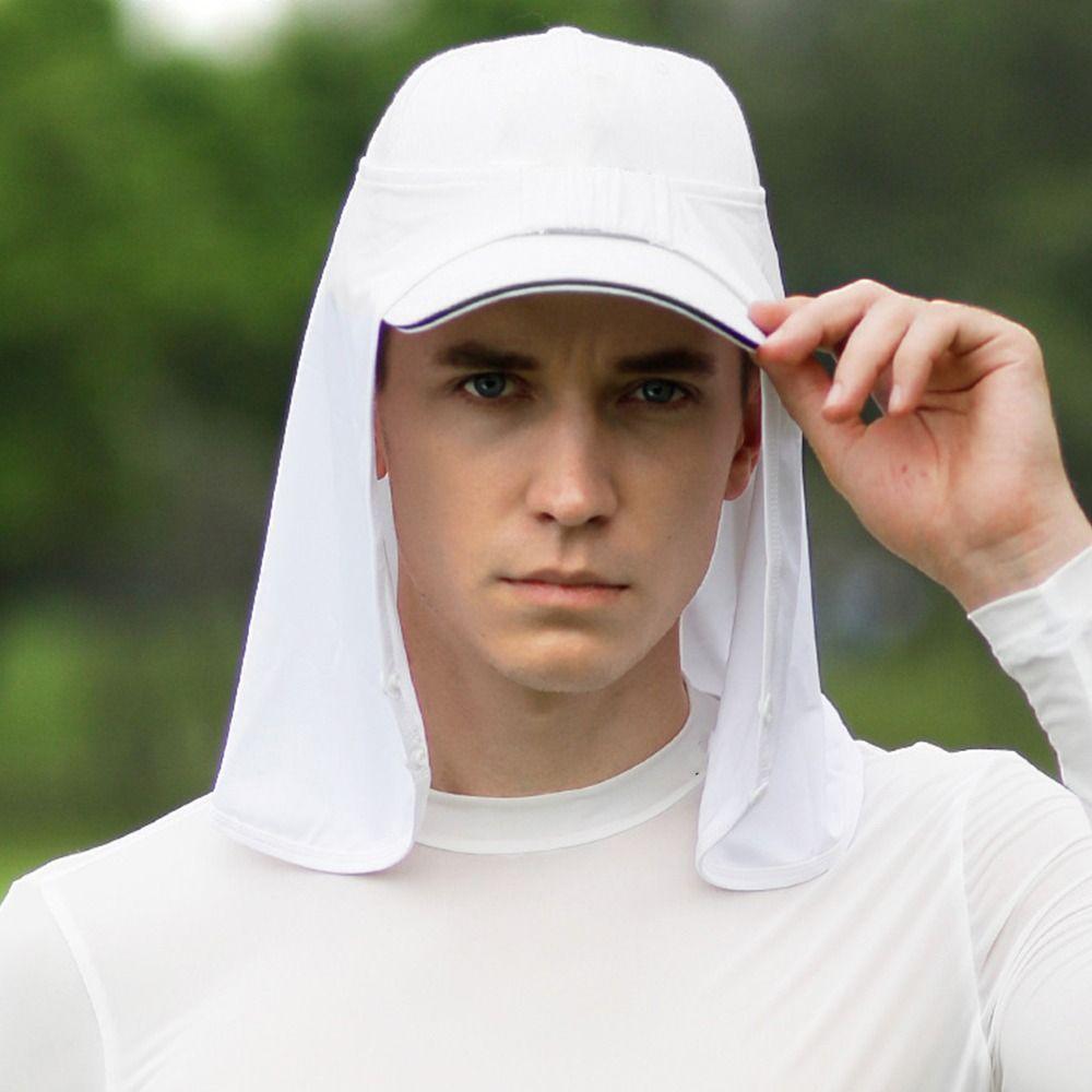 Ice Silk Golf Sunscreen Headscarf Multicolor Hooded Mask Gift Neck Cover  Men Women