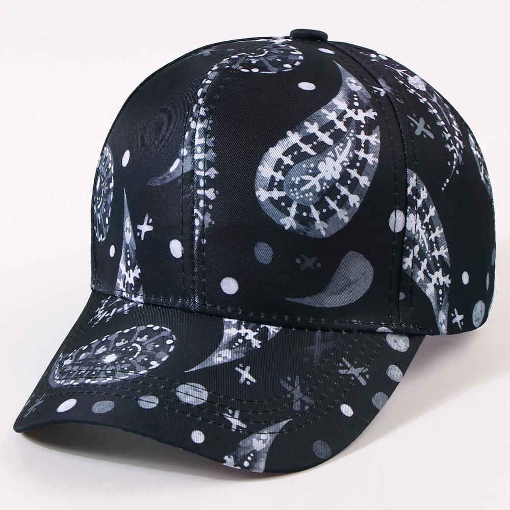 

Baseball Caps For Women Men Unisex Graffiti Street Dance Hip Hop Sunscreen Sunshade Caps For Men Sun Hat Trendy Casual New 56-58cm чорний