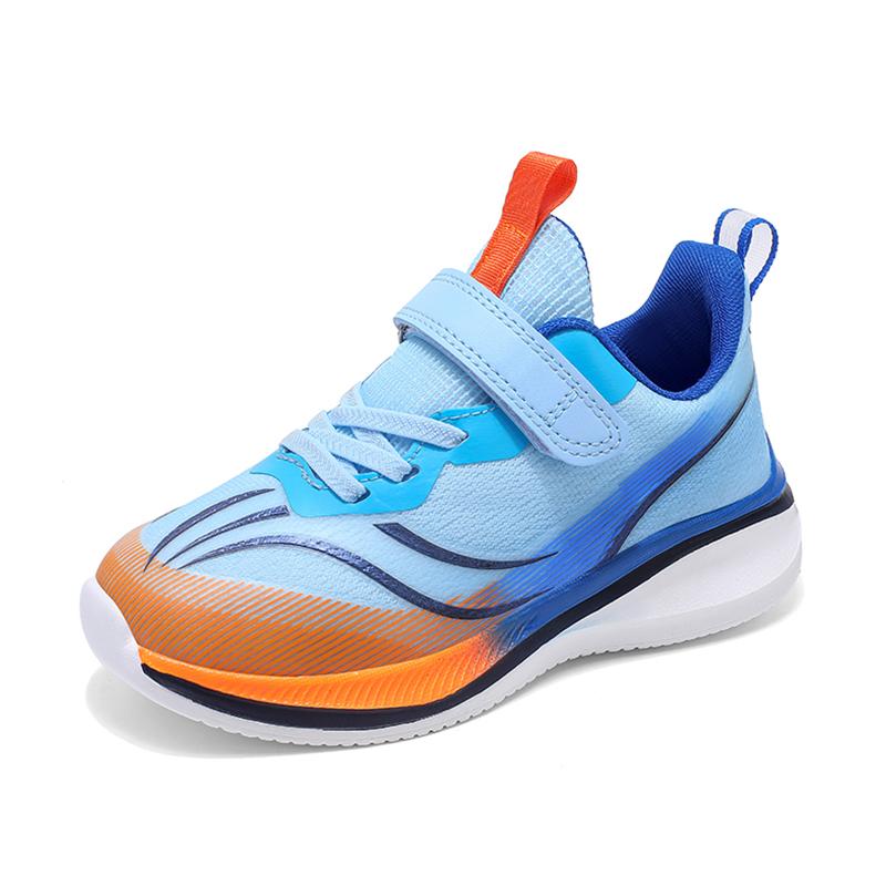 Fashion Children's Shoes For Boys School Student Casual Sports Running Sneakers Outdoor Breathable Anti-Slip Basketball Shoes