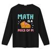 Math is a Piece of Pie Pi Day Lover T Shirt vintage Washed Soft homme designer clothes fashion Breathable Stretched Casual