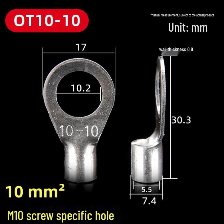 Silver-Plated Brass Terminal Block: Round, U, Y, Fork Type Lug SNB/RNB Open Barrel