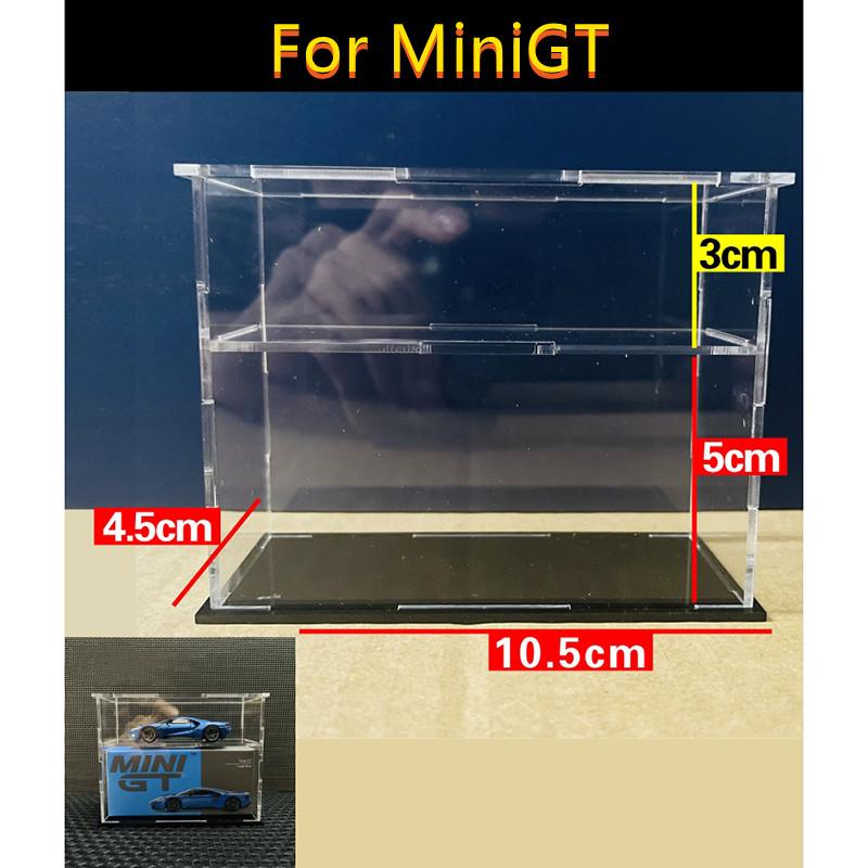 1/64 Modellautos Acryl Vitrine Passend für Mini Größe Minigt Tomica Hotwheels Erforderliche Montage Beweiskasten Schrank Spielzeugfahrzeuge