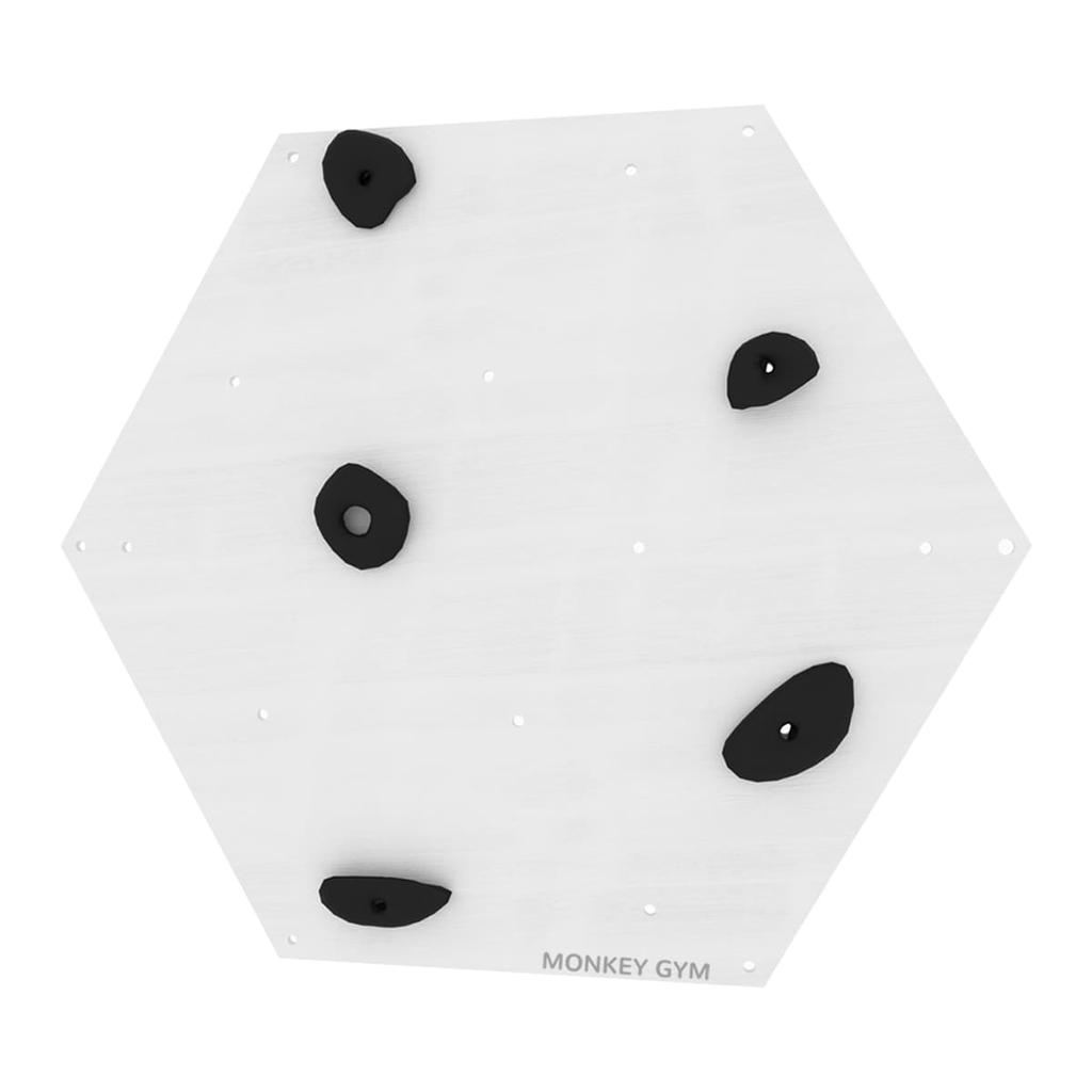 Climbing Wall Cube 1 White - Grasps Black