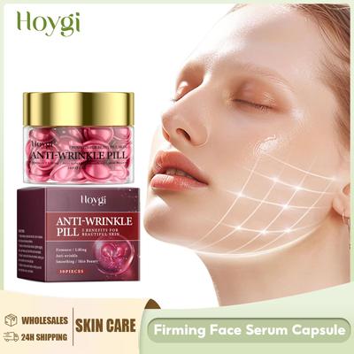 Firming Face Serum Capsule Reduce Fine Lines Improve Skin Sagging Increase Skin Elasticity Moisturizing Tighten Lifting Essence