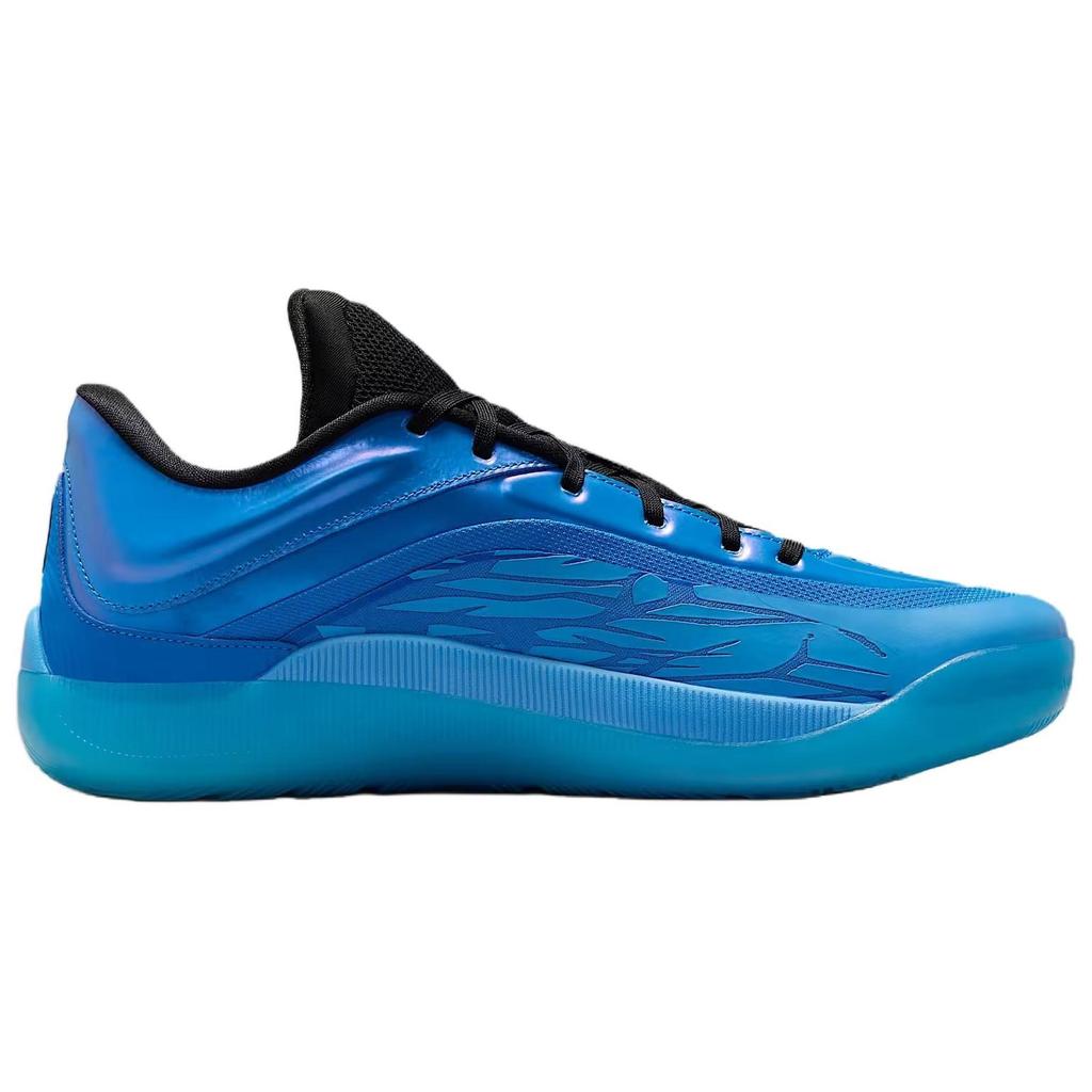 Jordan Zion 4 Abrasion Resistant Low Top Basketball Shoes Unisex Blue Black FD0591-400