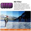 BRDRC Len Filters for Insta360 Ace Pro 2 Camera UV CPL ND8/16/32/64 Neutral Density Lens Quick Release Photography Accessoise