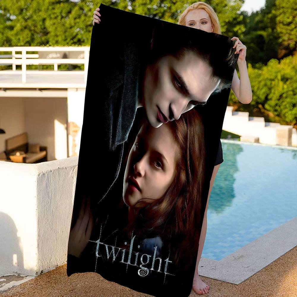 Classic Movie Twilight Big Microfiber Beach Towels Quick Dry Towel Sand Beach Towels Pool Towel For Travel Swim Pool Yoga