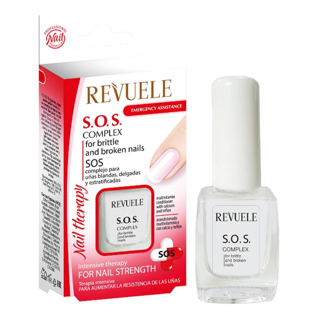 

SOS-комплекс для ламких та нерівних нігтів NAIL THERAPY Revuele 10 мл