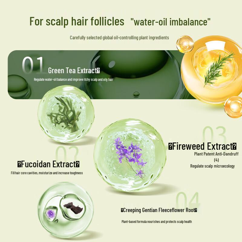 nak Tea Tree Anti-Dandruff Oil Control Shampoo
