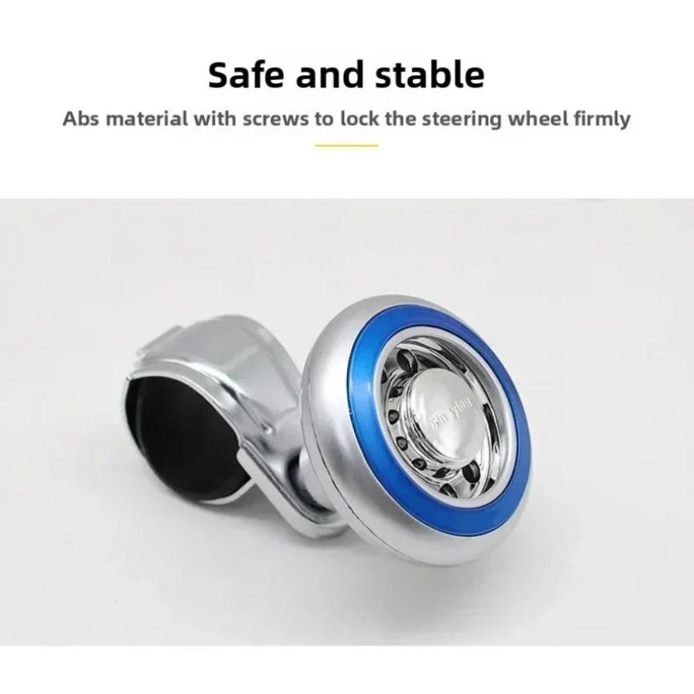 Smooth Premium Finish Steering Wheel Booster Knob Anti-Slip Power Handle Ball  Driving Control