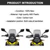 Carbon Black Motorcycle Handguard Hand Protection Wind Shield Hand Guard For Suzuki V-Storm DL250 DL 250 V Strom 250 2017-2024