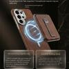 Magnetische Draadloze Oplaadbare Telefoonhoes voor Samsung Galaxy S26 Ultra S25 Plus S24 S23 Afneembare Lederen Kaarthouder Portemonneehoes