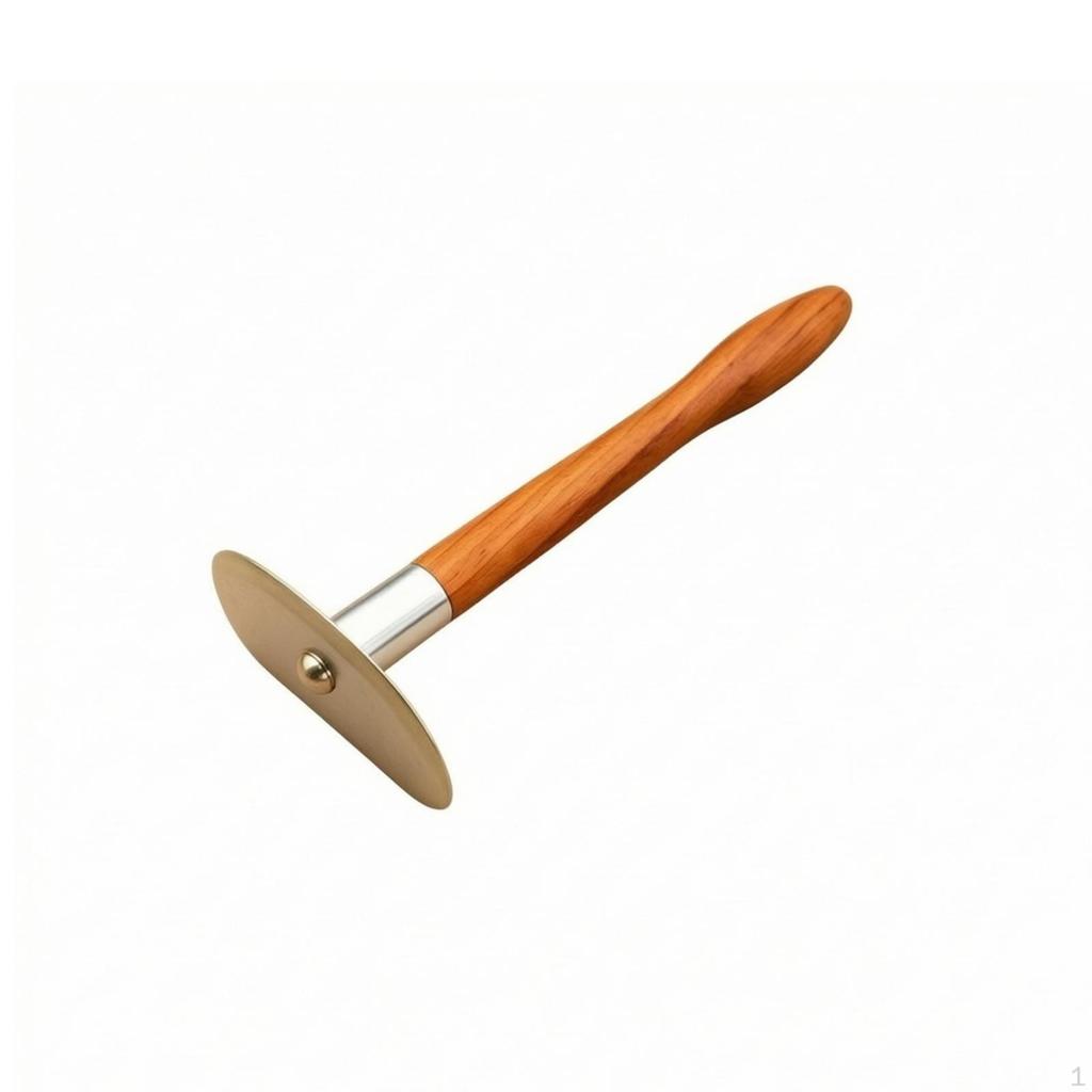 Brass Gua Sha EasyGrip Taiji Tool Handheld Long Tai Chi